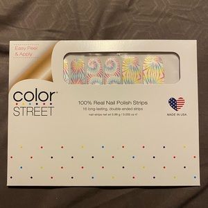 Color street nail polish strips